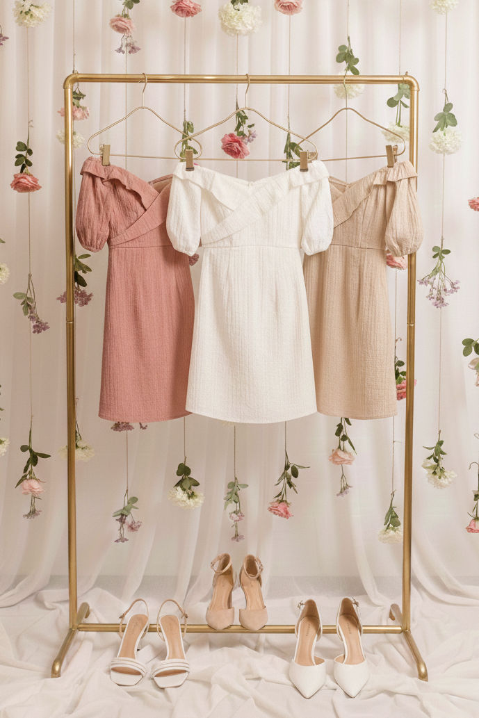 Off The Shoulder Dress - 5000IMD