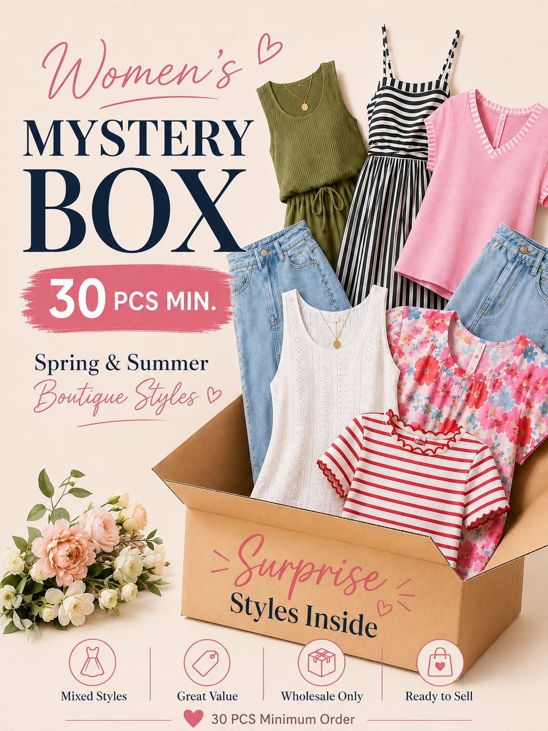 Women’s Spring Summer Boutique Mystery Box