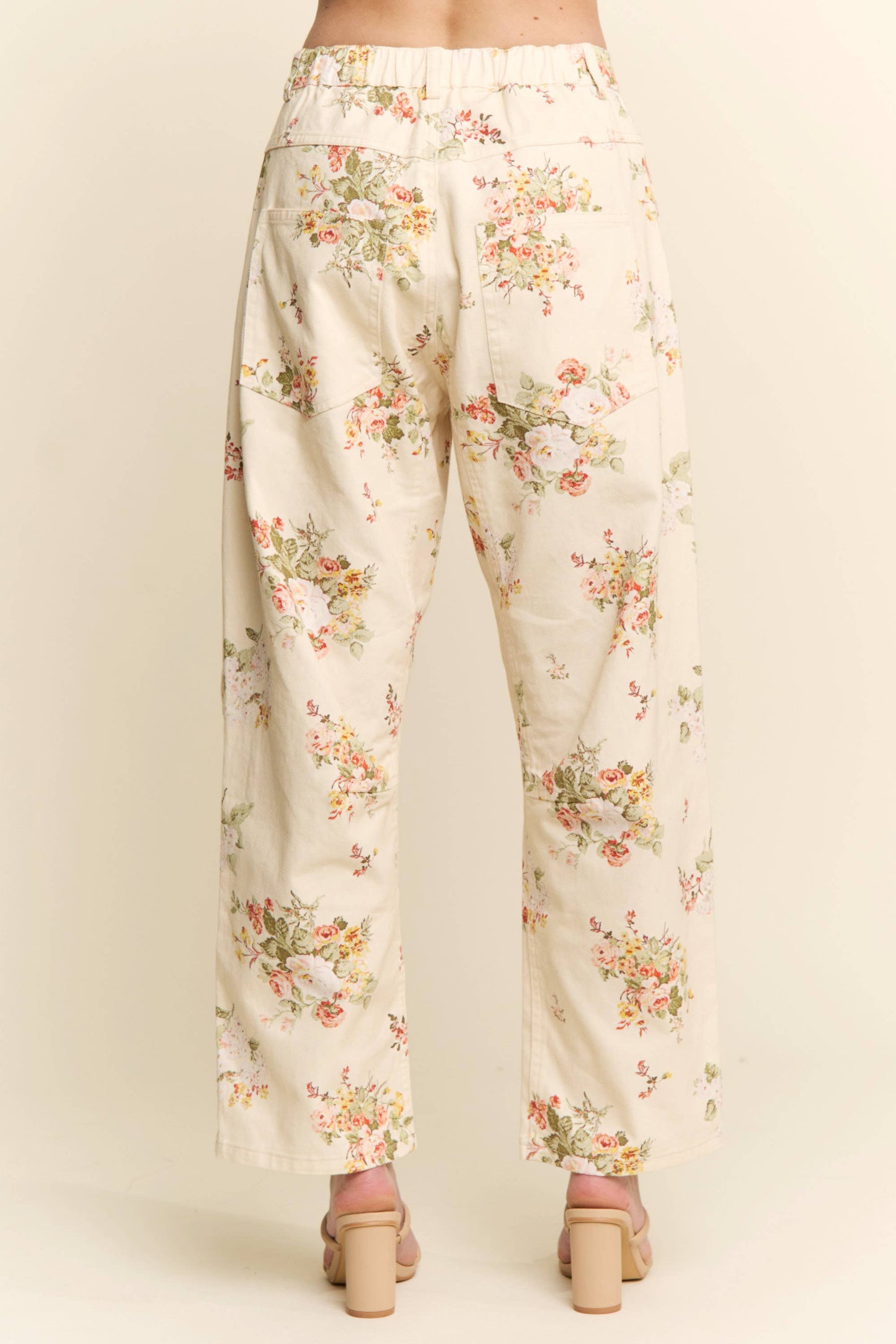 FLORAL PATTERN MUTI PATCHWORK BOTTOMS